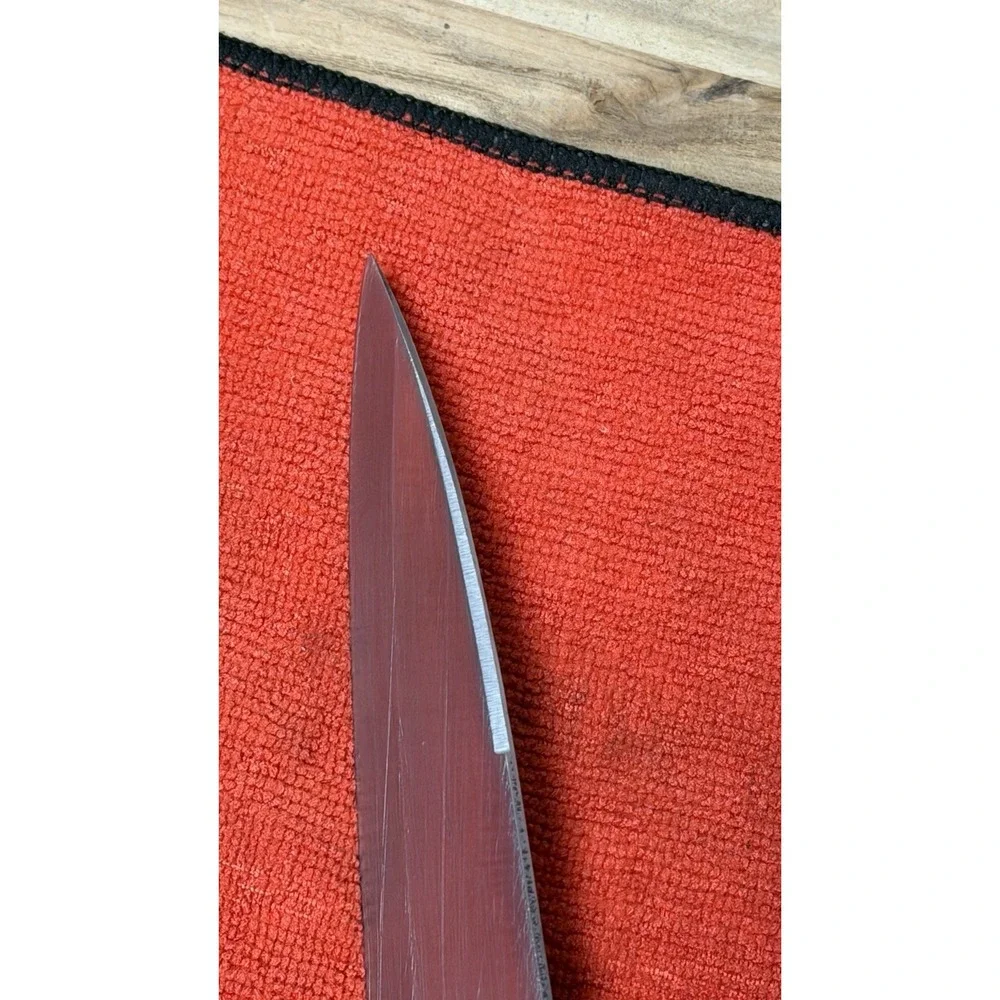 Vintage Japan Chef Knife 1087-6F Precision‎ Hollow Ground 8